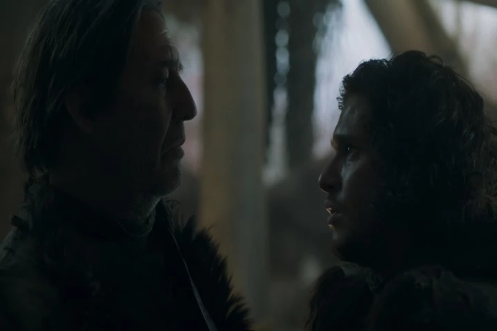 I saw Craster take his own baby
boy and leave it in the woods.
I saw Craster take his own baby
boy and leave it in the woods.
