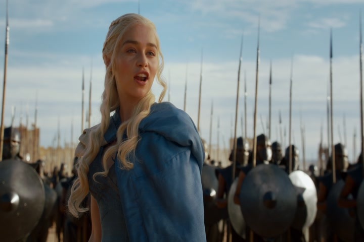 I am Daenerys Stormborn
of the House Targaryen,
