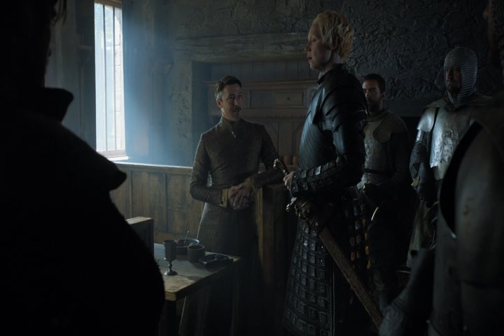 You were Catelyn Stark's sworn sword?
You were Catelyn Stark's sworn sword?