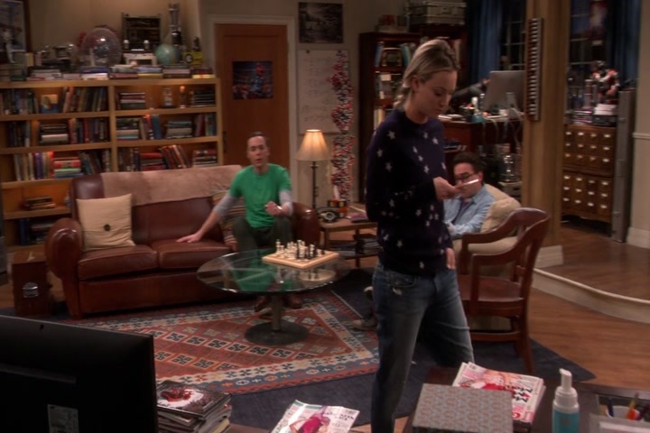 Oh, Penny. I'm trying to take an interest
in other people.
