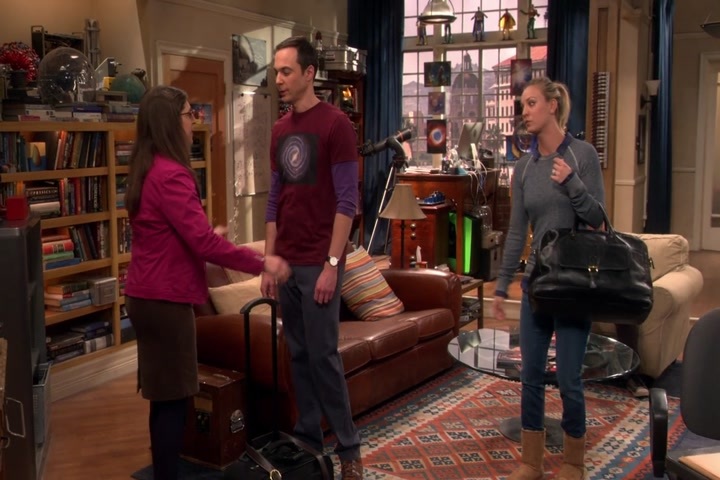 Bye, Sheldon.

