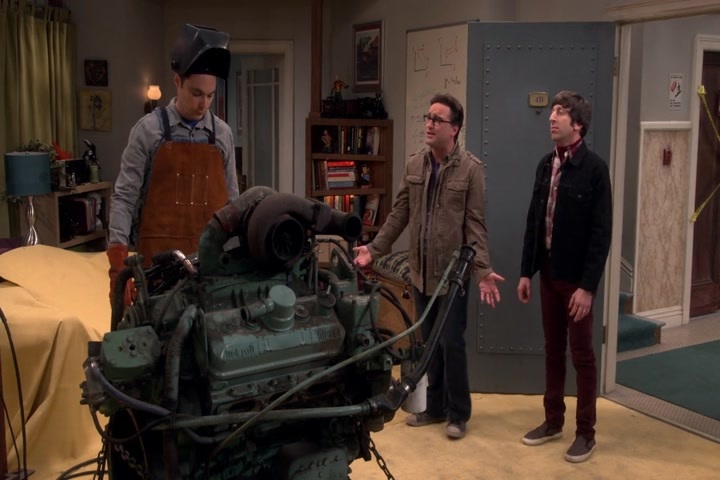 Sheldon, you can still go
on the trip in a few weeks.
