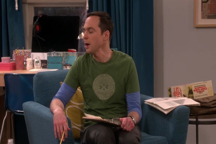 to stop a game
with Sheldon Cooper.
